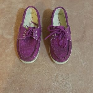 Sperry top- sider glitter boat shoes